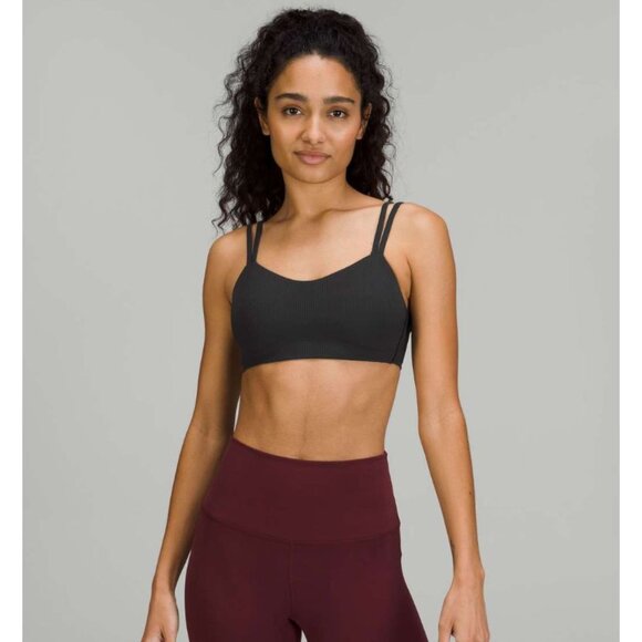 Lululemon Other - Lululemon Like a Cloud Ribbed Bra *Light Support, B/C Cup Black Sz 14